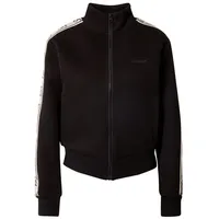 GUESS Sweatjacke mit Label-Print Modell Britney Black, M