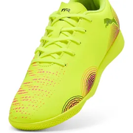 Puma Future 8 Play It Jr IN Kinder black/white/sun struck 38,5