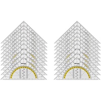 Westcott E-10130 00-I Geometriedreieck Kunststoff, 14 cm 20 Stück,