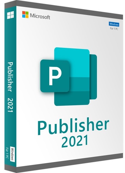 Microsoft Publisher 2021 - Sofortdownload + Produktschlüssel