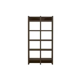 Woood Bücherregal 100 x 40 x 195 cm Braun