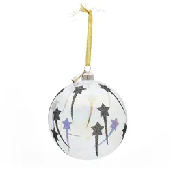 RM Sale Weihnachtsanhänger Fallen Stars Ø12 cm Weiss 