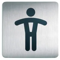 Durable Piktogramm WC Herren quadratisch 150 x 150 mm,