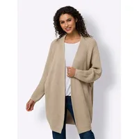 Heine Strickjacke in beige-meliert | Gr.: 48