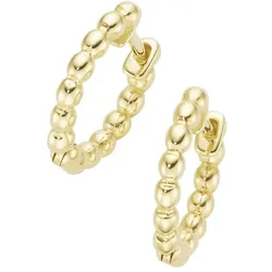 Luigi Merano Creolen in Kugel-Design, Gold 375   Gold Damen 