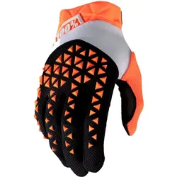 Airmatic Gloves - Orange/Schwarz L