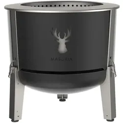 Masuria Wild Alpha 600 Schwarz Feuerstelle