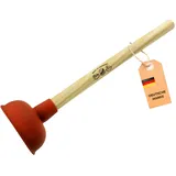 Dönges Ausgussreiniger mit Holzstiel (Pömpel), Ø 110 mm, 110 mm