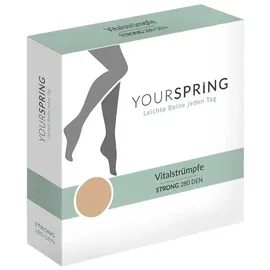 Belsana YOURSPRING strong blickdicht A-D 40/41 honig 2 st