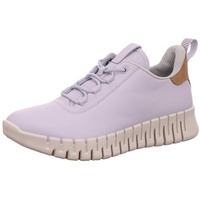 ECCO Sneaker Gruuv Lea (weiches Nappaleder) hellblau Damen