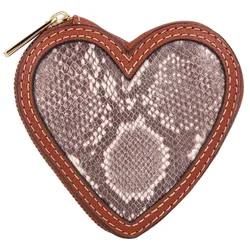 Fossil Gift Münzbörse Leder 10,5 cm Portemonnaies   Braun Damen 