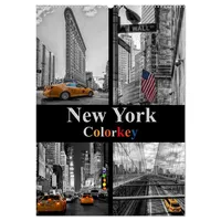 Calvendo New York Colorkey (Wandkalender 2026 DIN A2 hoch),