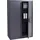Mendler HWC-H17 Aktenschrank 140 x 89 x 36 cm dunkelgrau