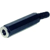 TRU Components 1559783 Klinken-Steckverbinder 6.35 mm Kupplung, gerade Polzahl:
