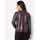 MAINPOL Lederblazer Blusenblazer Rot 40