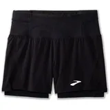 Brooks Herren High Point 5" 2-in-1 Short 2.0 schwarz