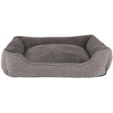 lionto Katzenbett mit abnehmbarem Bezug, 90x75 cm, grau