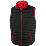 Result Genuine Recycled Thermoquilt Gilet Black/Red L