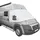 PRO PLUS Windschutzscheibenabdeckung Weiß Fiat Ducato X250 Von 06 2006 - 2014
