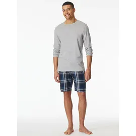 SCHIESSER Pyjamashirt Mix Relax Grau 56