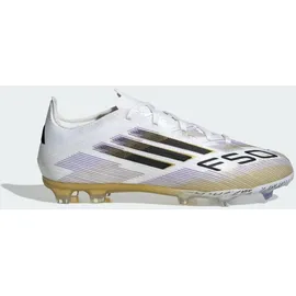 adidas F50 Elite FG Kinder Cloud White/Core Black/Gold Metallic 28