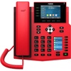 Fanvil IP Telefon X5U-R, Telefon, Rot, Schwarz