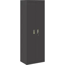 vidaXL Aufbewahrungsschrank 60 x 40 x 180 cm Schwarz