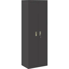 vidaXL Aufbewahrungsschrank 60 x 40 x 180 cm Schwarz