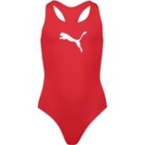 Puma Mädchen Swimsuit Badebekleidung, Rot, 164 EU