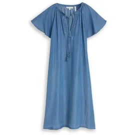 Tom Tailor Midikleid Blau 42