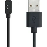 kwmobile USB Kabel Charger kompatibel mit Xiaomi Redmi Watch 2 Lite/Redmi Watch 3 / Band 7 Pro Ladekabel / Smart Watch Ersatzkabel / Fitnesstracker Aufladekabel in Schwarz