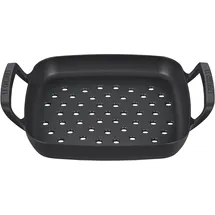 Le Creuset Grillkorb 30 cm Gusseisen schwarz