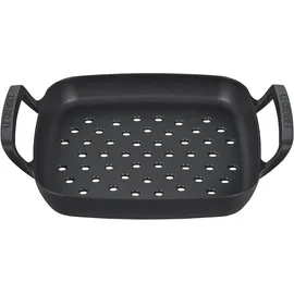 Le Creuset Grillkorb 30 cm Gusseisen schwarz