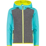 CMP 30m2175 Fix Hood Softshelljacke - Aqua - 8 Jahre