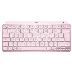Logitech MX Keys Mini Tastatur (kabellos, rosa)