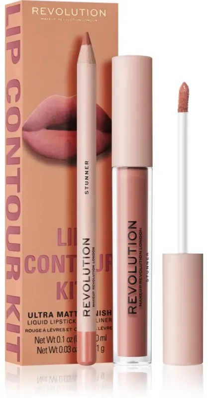 Revolution Lip Contour Kit Lippenset Farbton Stunner