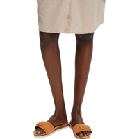 ESPRIT Damen modischer Fußbett Slipper, 235/CARAMEL, 39 EU