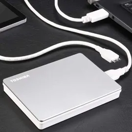 Toshiba Canvio Flex 4 TB USB 3.2 silber HDTX140ESCCA