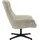 SalesFever Drehsessel Komfortabler Chenillestoff 81 x 103 x 85 cm Grau/Schwarz drehbar