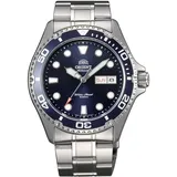 Orient Sports Ray II blaues Zifferblatt Edelstahlband Herrenuhr TAA02005D9