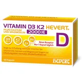 Hevert-Arzneimittel Vitamin D3 K2 Hevert+Calcium U.magnes.2000 IE