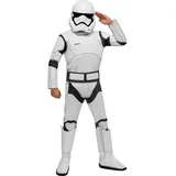 Rubies Star Wars 7 - Stormtrooper Kostüm für Kinder Kindergröße: 110-122 - Weiß,