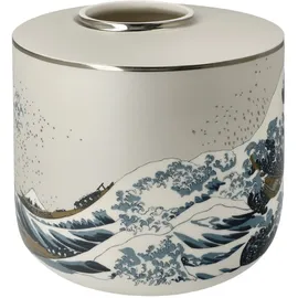 GOEBEL Vase Hokusai- Die Große Welle Artis Orbis, 16 cm
