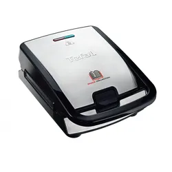 Tefal Snack Collection Sandwichtoaster/Waffeleisen, silber/schwarz