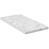 Vicco Küchenarbeitsplatte R-Line, Marmor Weiß 30 cm