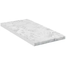 Vicco Küchenarbeitsplatte R-Line, Marmor Weiß 30 cm