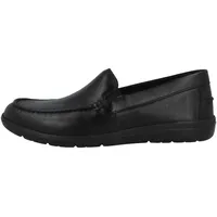 GEOX Leitan E Mokassins, Schwarz, 43