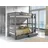 90 x 200 cm inkl. 2 Bettschublade grau