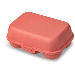 Koziol - Eggs to go Mehrweg Eierbehälter mini, nature coral