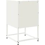 vidaXL Nachtschrank 36 x 39 x 60,5 cm Weiß